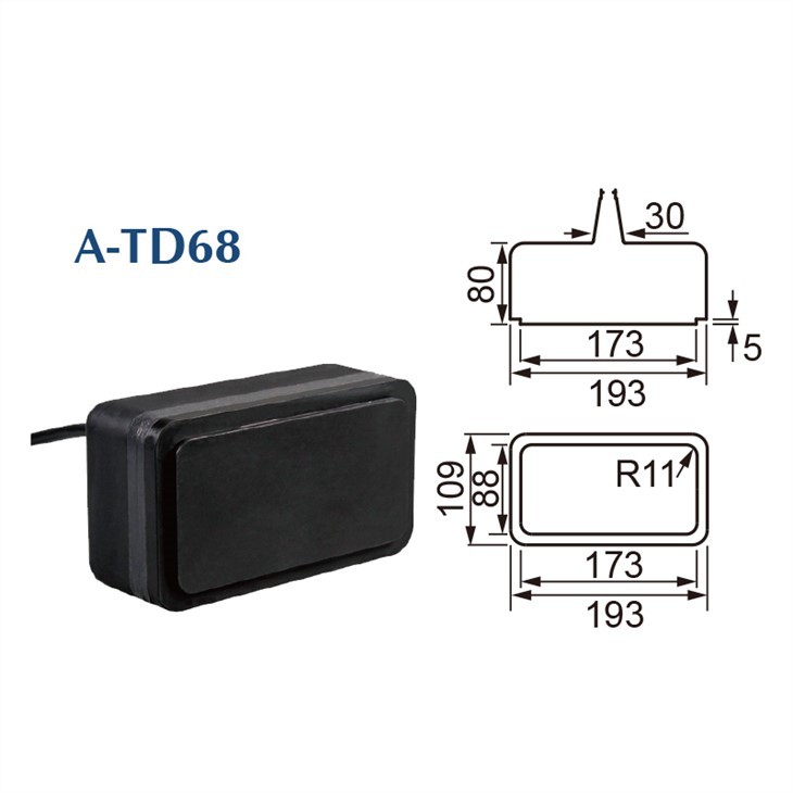 boat depth finder transducer image01